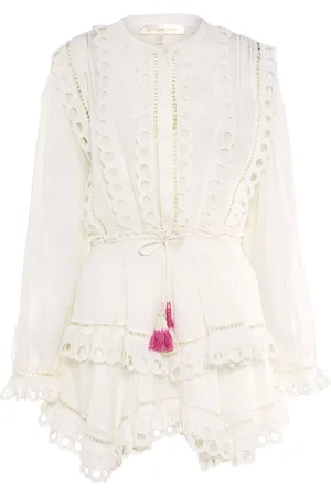 LOVESHACKFANCY Abito corto Tindra