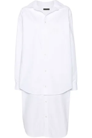 Balenciaga Chemisier con ricamo logo