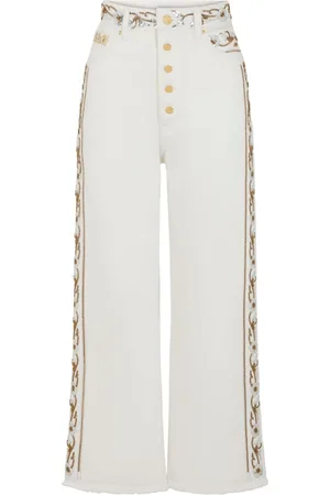Paco rabanne Jeans crop a vita media