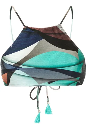 Lygia & Nanny Top bikini Ilana con stampa