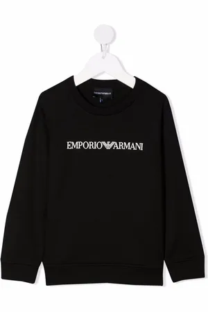 Emporio Armani Felpa a girocollo con stampa