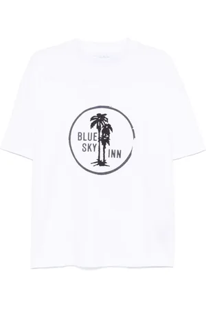 BLUE SKY INN T-shirt Palm con stampa