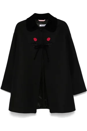VIVETTA Cappotto con ricamo a fiori