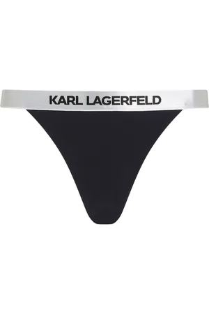 Karl Lagerfeld Slip bikini con banda logo