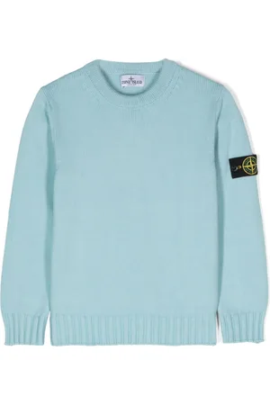 Stone Island Felpa con applicazione Compass