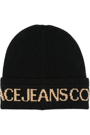 VERSACE Berretto con intarsio