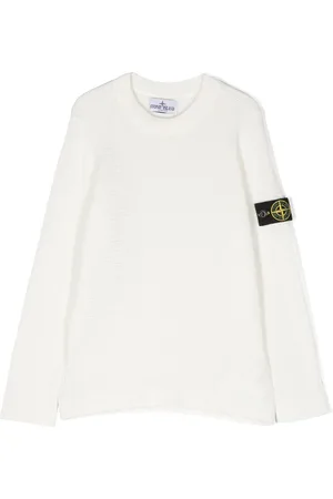 Stone Island Felpa girocollo con applicazione