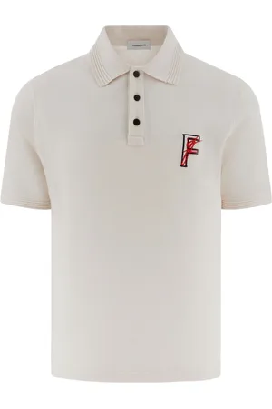 Salvatore Ferragamo Polo con ricamo