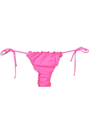 AMIR SLAMA Ruffle trim bikini bottom