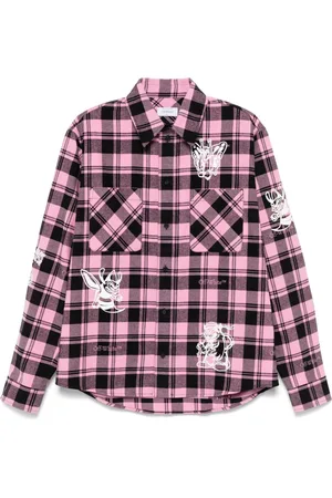 OFF-WHITE Camicia a quadri Character Check