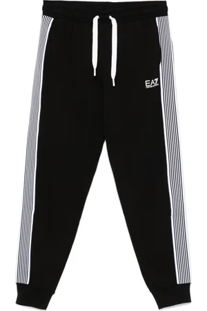 EA7 Pantaloni sportivi con righe laterali