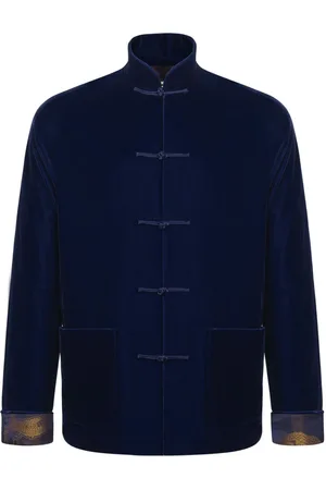 SHANGHAI TANG Giacca con effetto jacquard