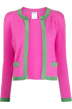 CHANEL Cardigan con paillettes 1996