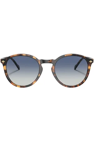 vogue Occhiali da sole tondi con effetto tartarugato