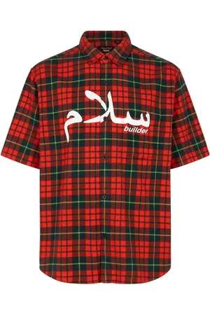 Supreme Camicia tartan x Undercover