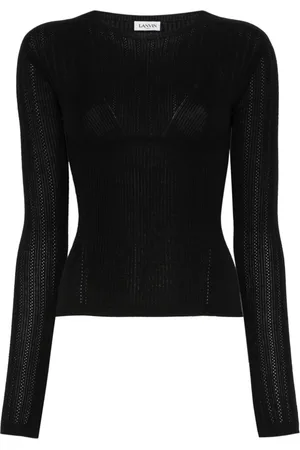 Lanvin Maglione a coste