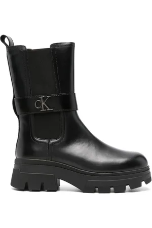 Calvin Klein Stivali Chelsea in pelle