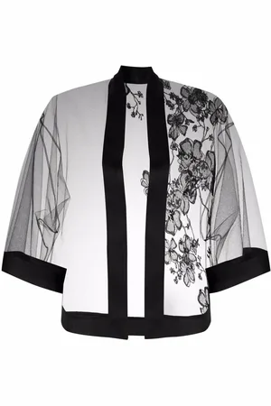 CARINE GILSON Camicia a maniche ampie con ricamo