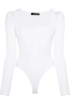 MUGLER Body a maniche lunghe