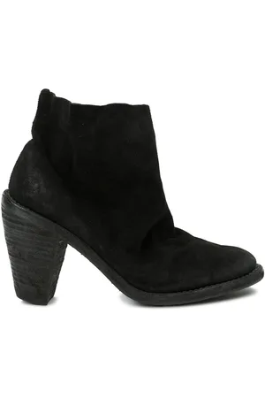 GUIDI Stivaletti con tacco curvo