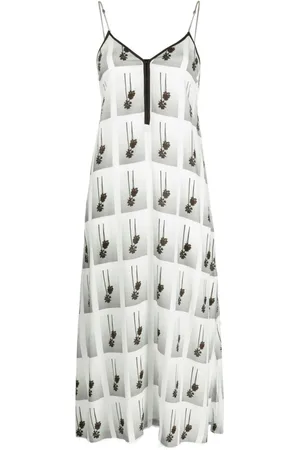 Palm Angels Abito midi Palm Tree