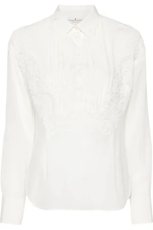 ERMANNO SCERVINO Camicia a fiori in pizzo