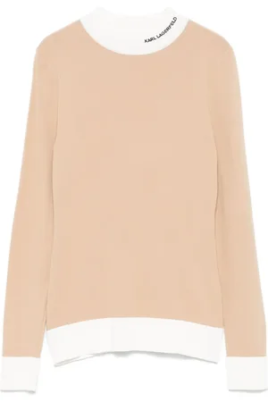 Karl Lagerfeld Maglione con ricamo