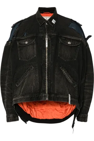 Maison Mihara Yasuhiro Giacca denim con design a strati