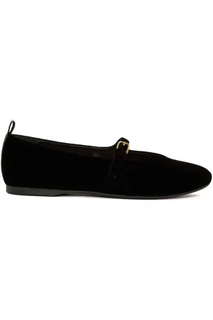 J.W.Anderson Ballerine con effetto velluto