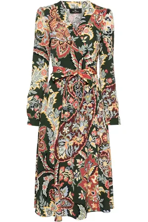 Etro Abito midi a fiori