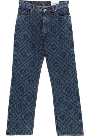 Casablanca Jeans Laser Monogram