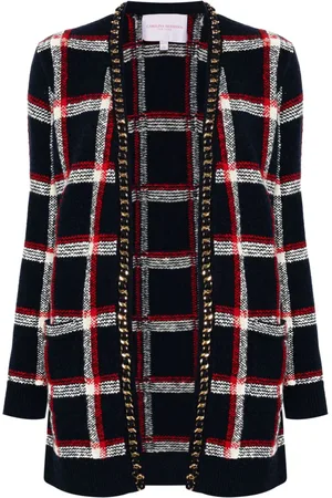 Carolina Herrera Cardigan a quadri