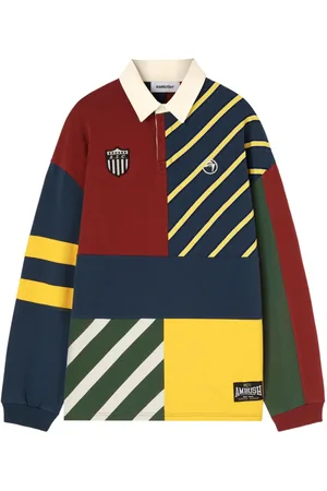 AMBUSH Polo con design patchwork