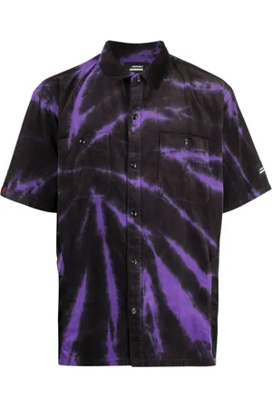 NEIGHBORHOOD Camicia con fantasia tie dye