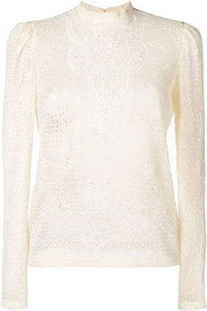 Serafini Blusa con ricamo