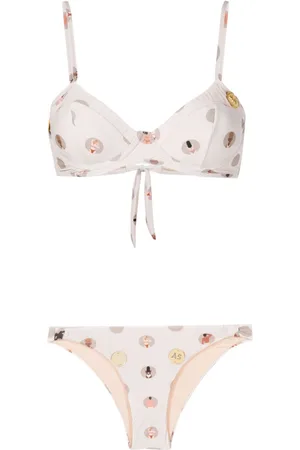 AMIR SLAMA Set bikini due pezzi con stampa