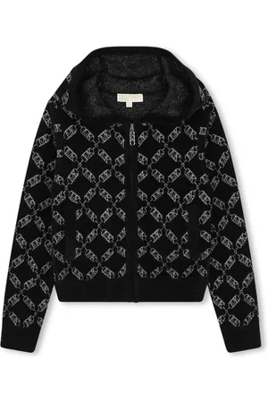 Michael Kors Cardigan con logo jacquard