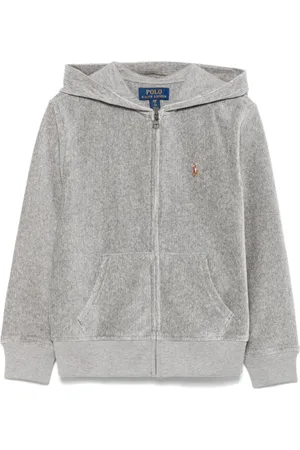 Ralph Lauren Felpa a coste con cappuccio