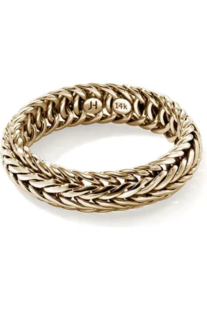 John Hardy Anello a catena Kami in giallo 14kt