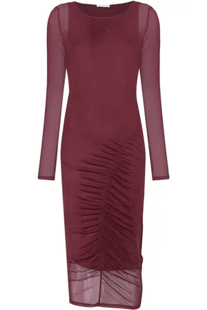 Patrizia Pepe Abito midi con ruches