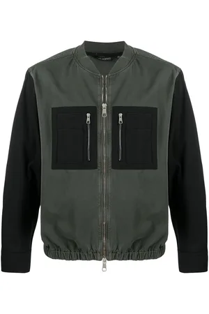Neil Barrett Bomber con tasche a contrasto