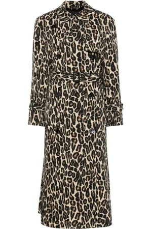 THEORY Trench leopardato