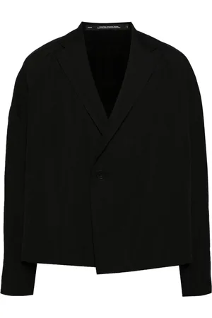 JULIUS Blazer monopetto con revers a lancia