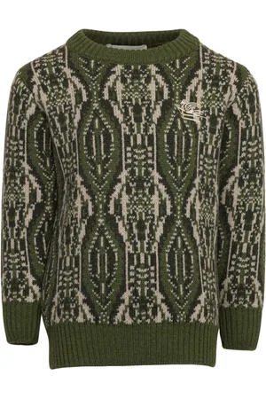 Etro Maglione con effetto jacquard