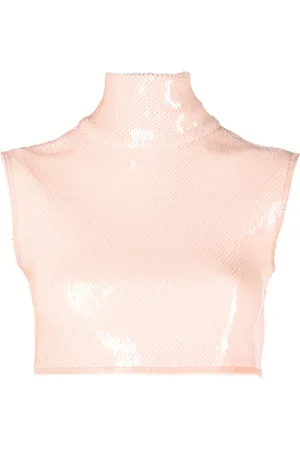 Nº21 Top crop a collo alto