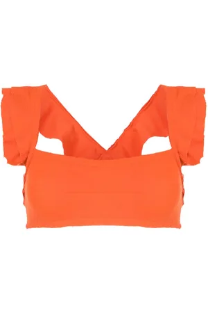 CLUBE BOSSA Top bikini Jasper con ruches