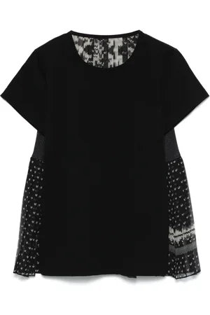SACAI T-shirt con stampa