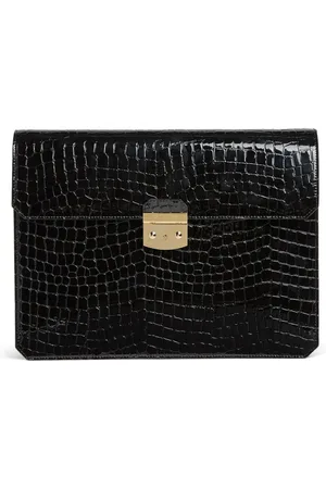Dsquared2 Clutch con effetto pelle di coccodrillo