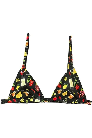 FLEUR DU MAL Top bikini Grommet a triangolo