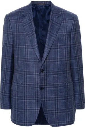 CANALI Blazer monopetto a quadri